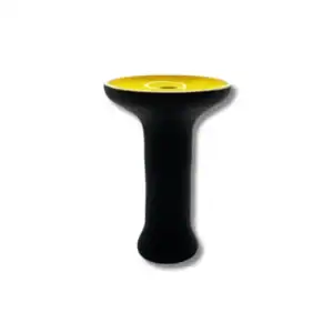 Чаша 2x2 Medium Black Matt Yellow